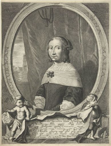 Portrait of Anna Maria van Schurman