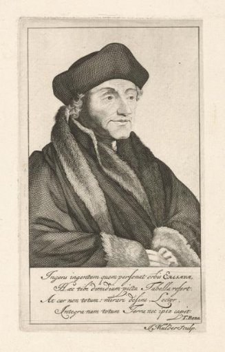 Portrait of Desiderius Erasmus