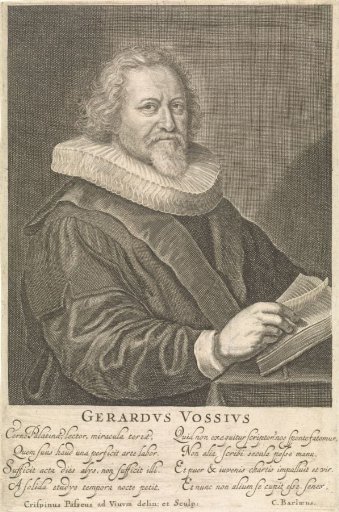 Portrait of Gerardus Joannes Vossius