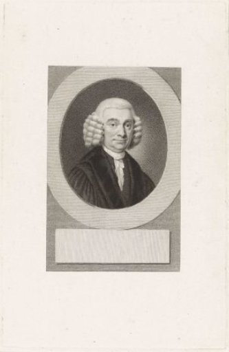 Portrait of professor Adriaan Kluit