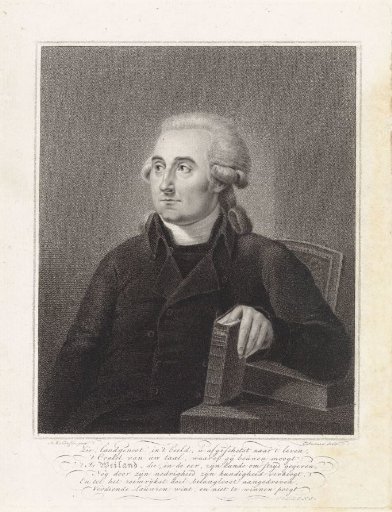 Portrait of Pieter Weiland, linguist and Remonstrant preacher