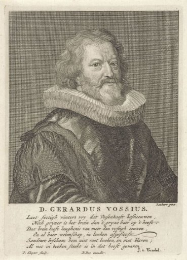 Portrait of Gerardus Joannes Vossius
