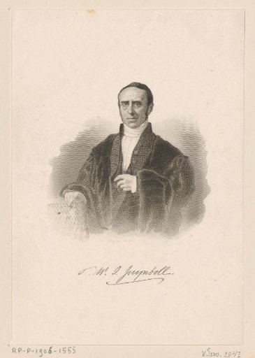 Portrait of Theodoor Willem Johannes Juynboll