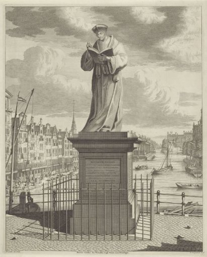 Statue of Desiderius Erasmus at Rotterdam