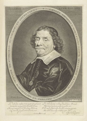 Portrait of Daniel Heinsius