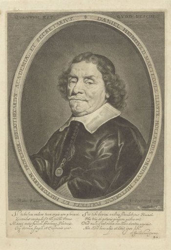 Portrait of Daniel Heinsius