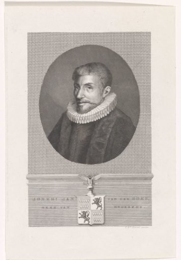 Portrait of Johan van der Does, Lord of Noordwijk