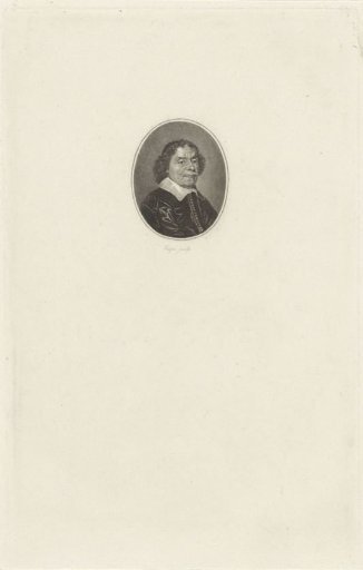 Portrait of the writer Daniel Heinsius