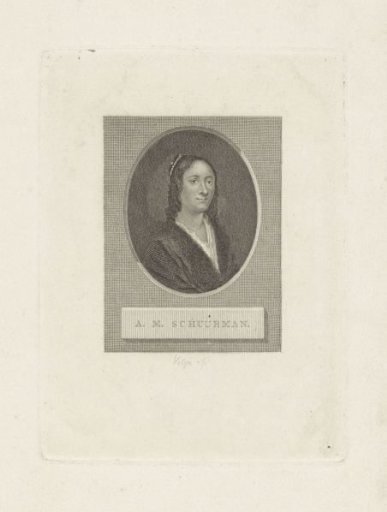 Portrait of Anna Maria van Schurman
