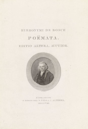 Portrait of Jeronimo de Bosch