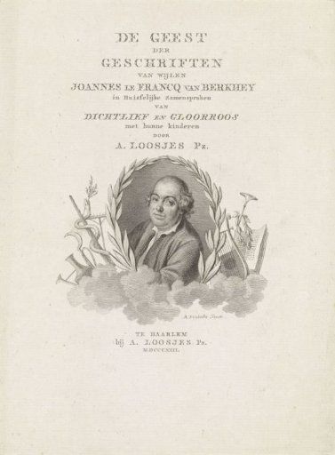 Portrait of Johannes le Francq van Berkhey