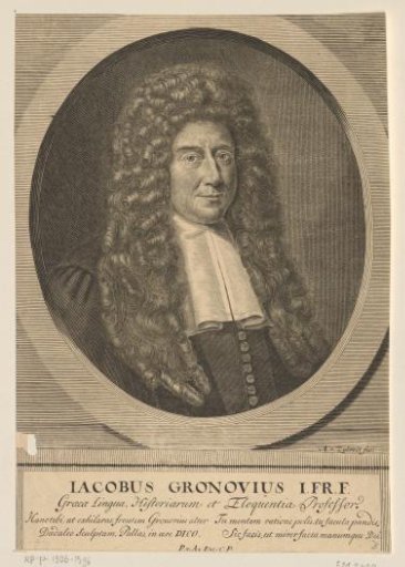 Portrait of Jacob Gronovius