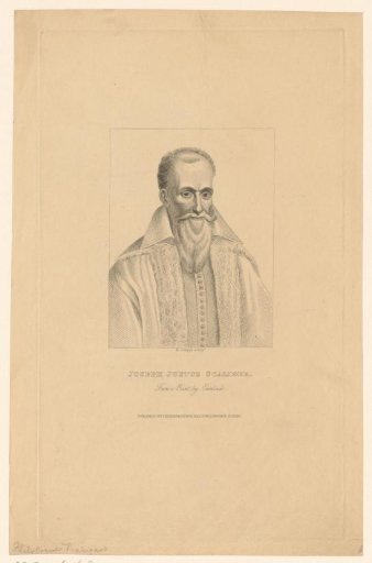 Portrait of Josephus Scaliger