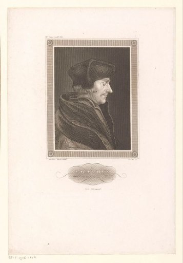 Portrait of Desiderius Erasmus