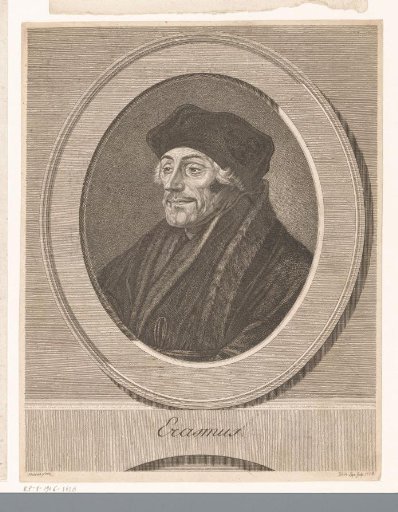 Portrait of Desiderius Erasmus