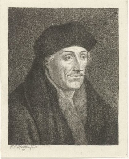 Portrait of Desiderius Erasmus