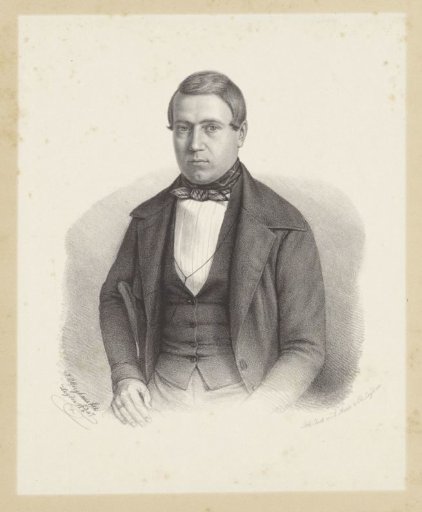 Portrait of an unknown man, possibly J.C. Hummel