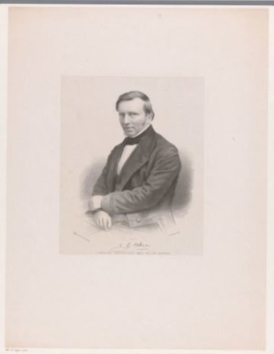 Portrait of Carel Gabriel Cobet
