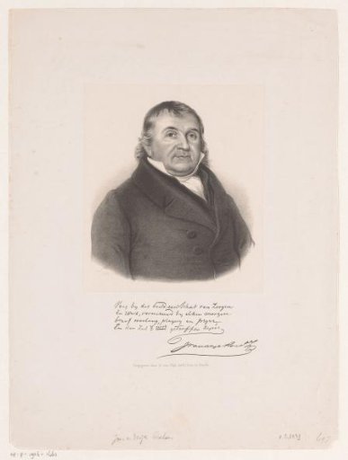 Portrait of Jacobus van Wijk Roelandszoon