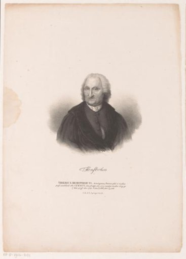 Portrait of Tiberius Hemsterhuis