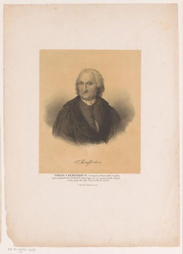 Portrait of Tiberius Hemsterhuis