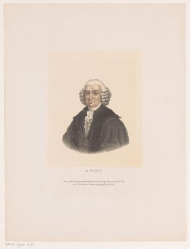 Portrait of Adriaan Kluit