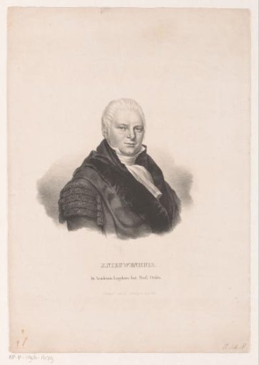 Portrait of Jacob Nieuwenhuis