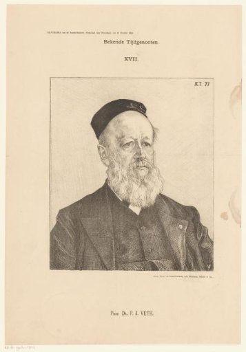 Portrait of Pieter Johannes Veth