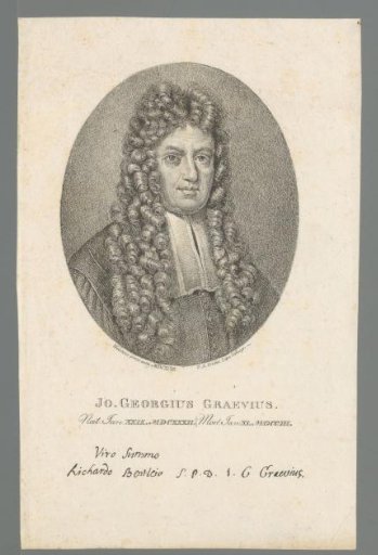 Portrait of Johann Georg Graevius
