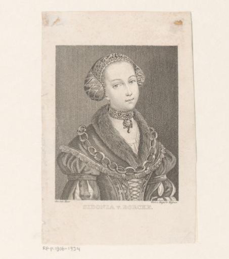 Portrait of Sidonia von Borcke