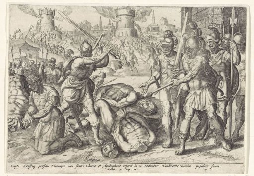 Death of Timotheus, Chereas and Apollophanes
