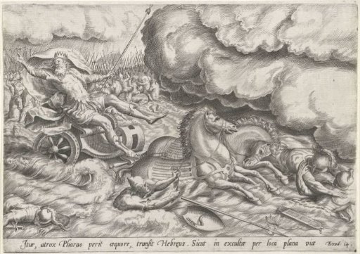 Destruction of the Egyptian army in the Red Sea