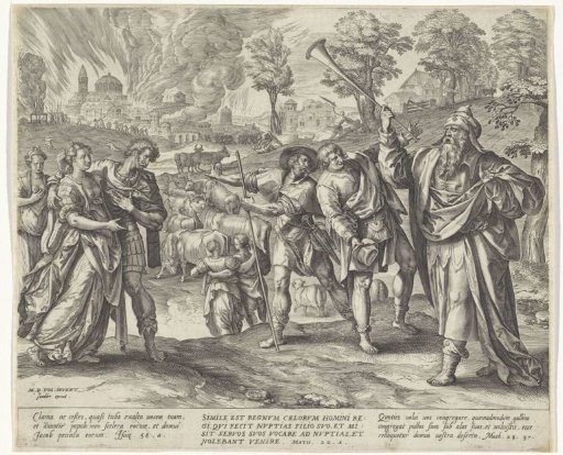 The King Sends His Servants to Invite Guests to the Wedding Feast