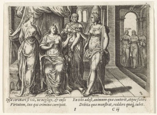 Justice Shows the Holy Crown