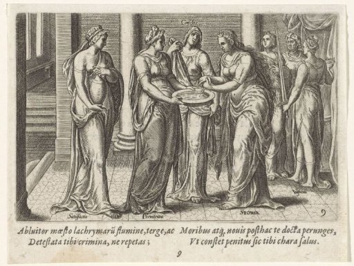 The Penitent Bride Washes Her Hands