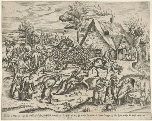 Allegory on greed