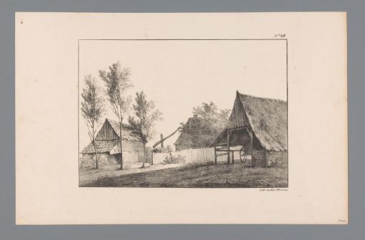 Farm buildings and farmhouse