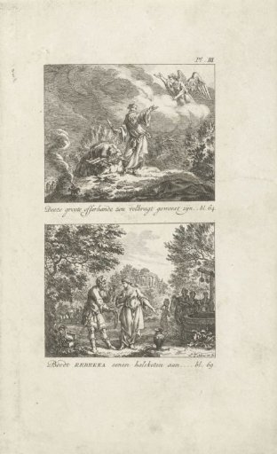 Sacrifice of Isaac, and Rebekah Receives Gifts from Eliezer