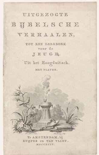 Title page for Selected Biblical Stories