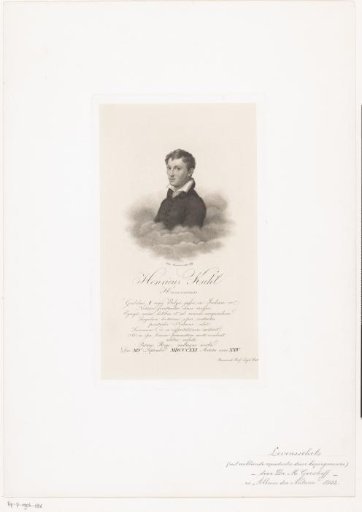 Portrait of Henricus Kuhl at the age of 24