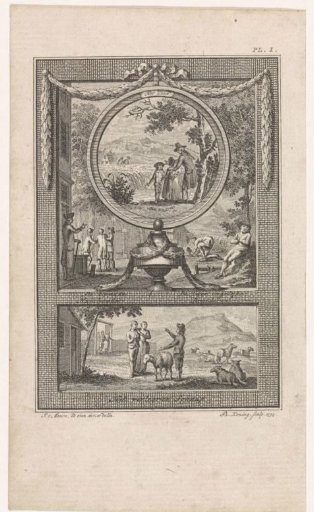 Four biblical scenes