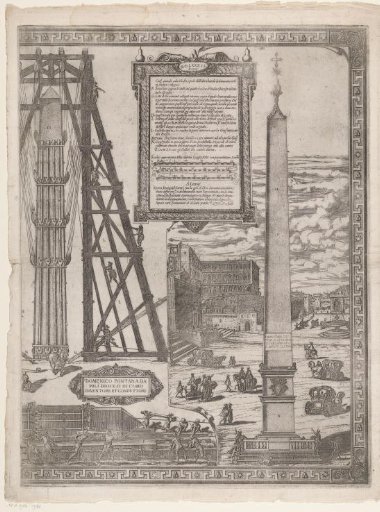 The Erecting of the Obelisk on St. Peter's Square