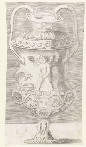Vase with a Pissing Putto