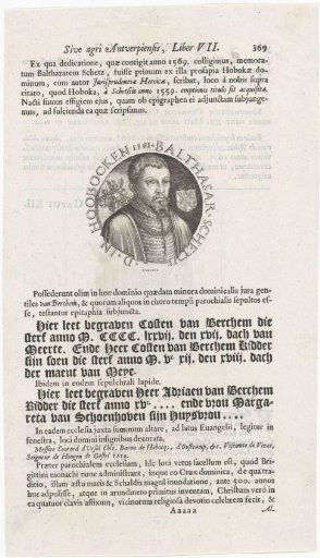 Portrait of Balthazar Schetz