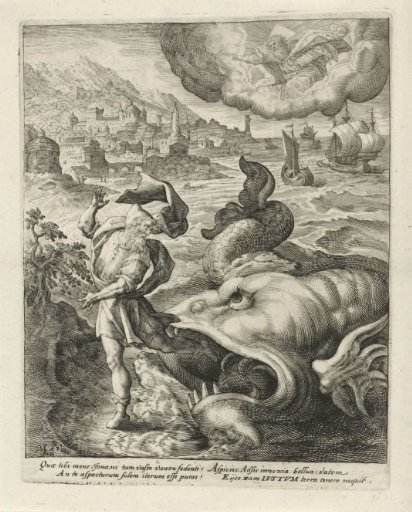 The Fish Spews Jonah onto the Land