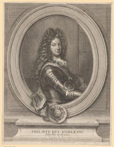 Portrait of Philip II, Duke of Orléans