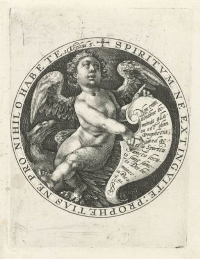 Angel with Scroll