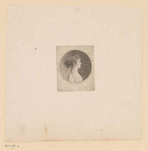 Portrait of an unknown woman