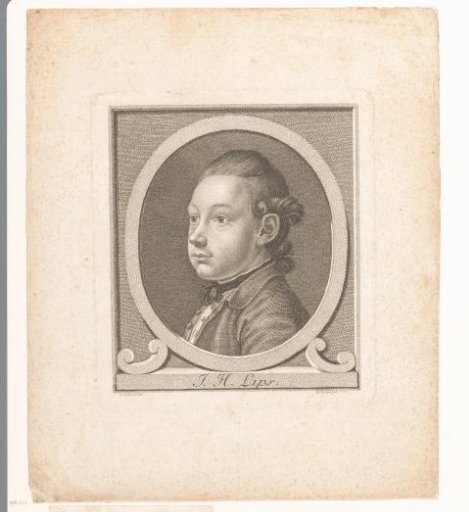 Portrait of Johann Heinrich Lips
