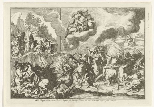 Pharaoh's Army Drowns in the Red Sea